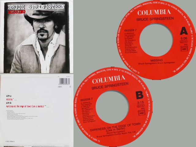 Bruce Springsteen - MISSING / DARKNESS ON THE EDGE OF TOWN